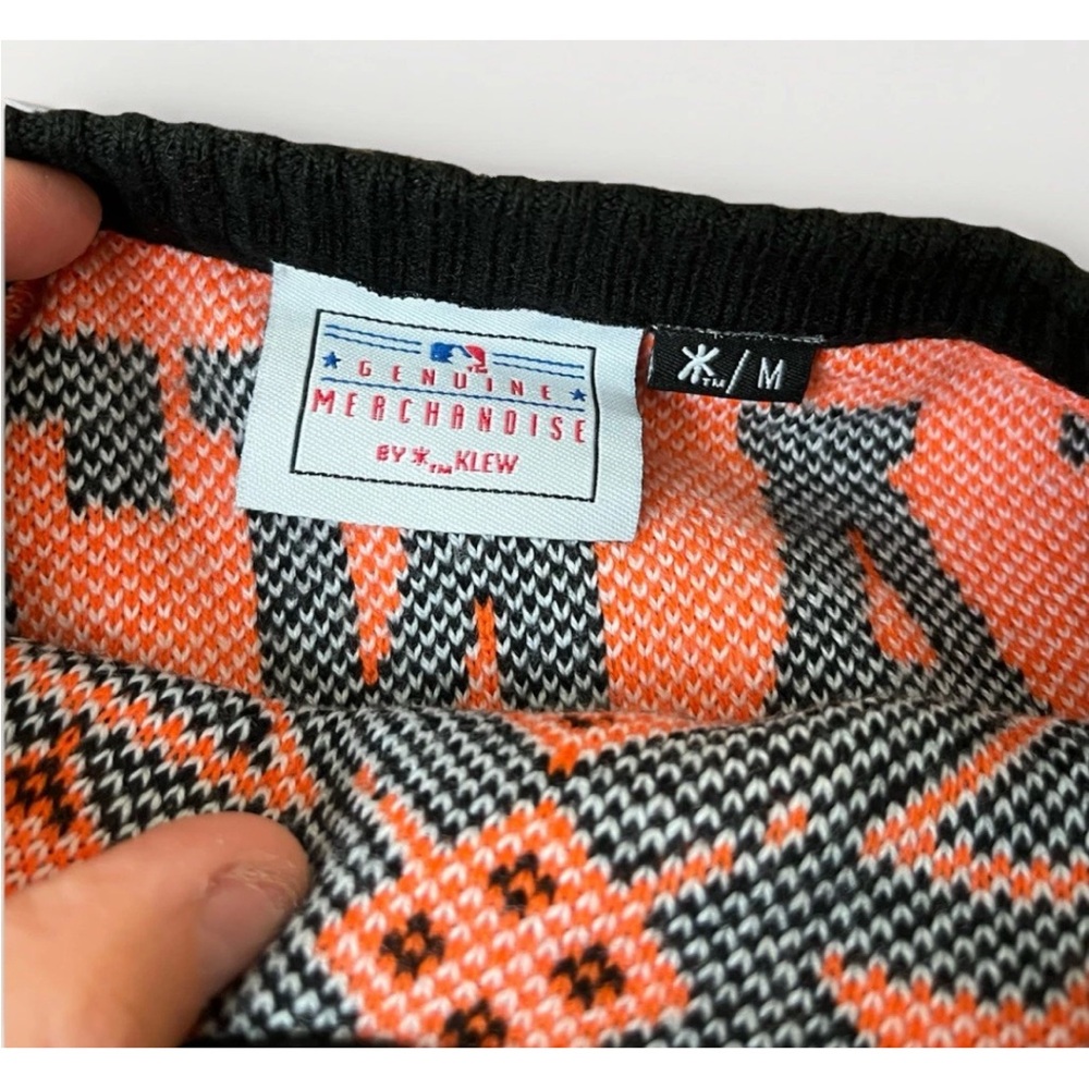 San Francisco Giants Crewneck Holiday Sweater | MLB Genuine Merchandise | Men M - Picture 2 of 9